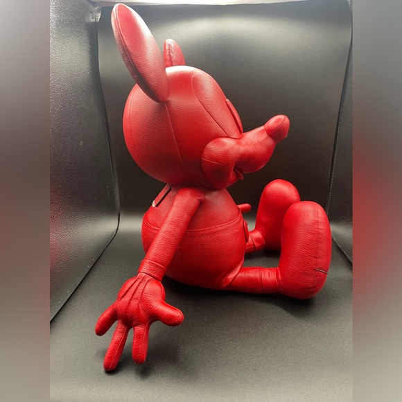 Disney X Coach Mickey Mouse Medium Collectible Red - Picture 2 of 11